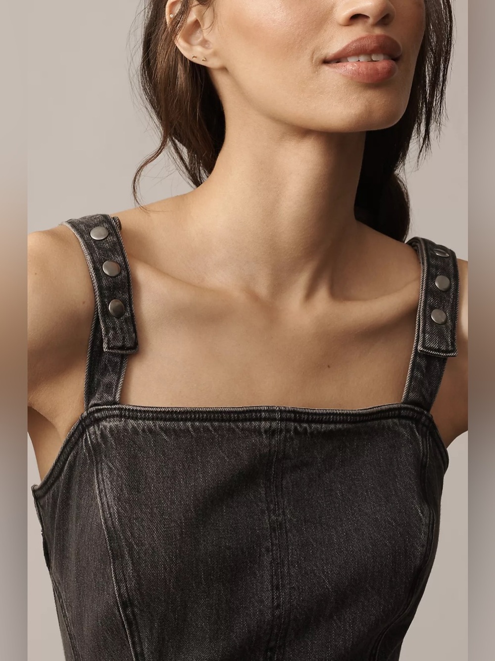 Pilcro Denim Midi Jumpsuit - Picture 4 of 6